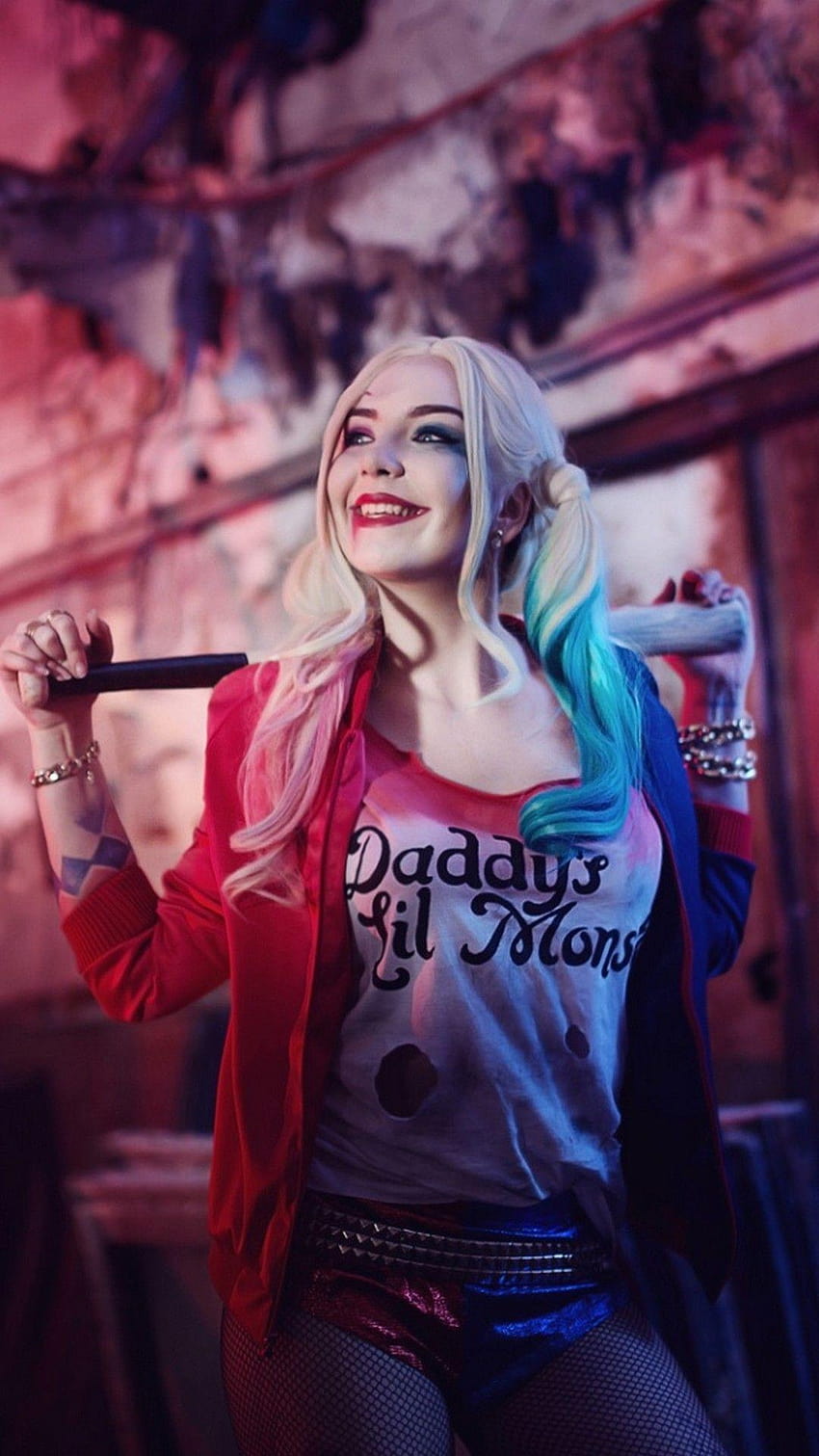 Harley Quinn e Joker, ragazza burlone Sfondo del telefono HD