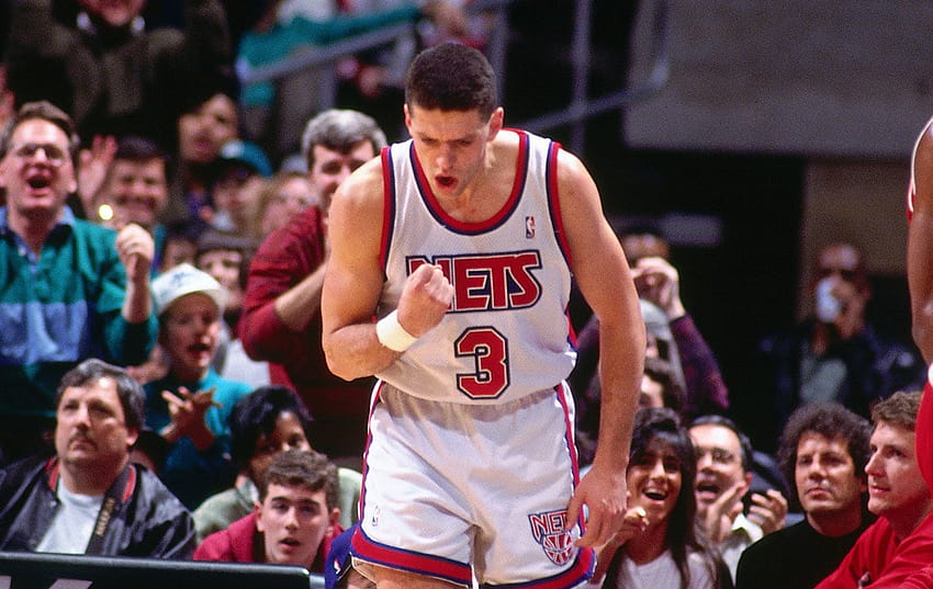 Drazen Petrovic's Mother Excited to Celebrate Son's Legacy at Nets vs. Bulls HD wallpaper