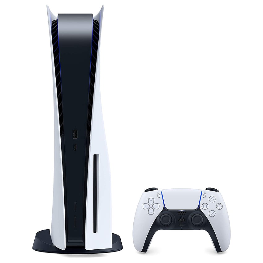 Console PlayStation 5 : jeux vidéo, néon manette ps5 Fond d'écran de téléphone HD