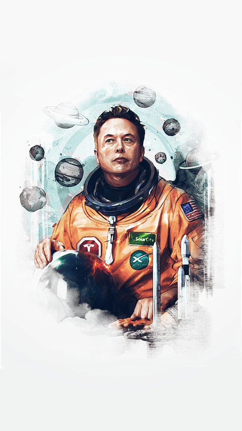 Elon Moschus Tesla, Elon Moschus, Muskin.Pinterest, Olamide HD-Handy-Hintergrundbild