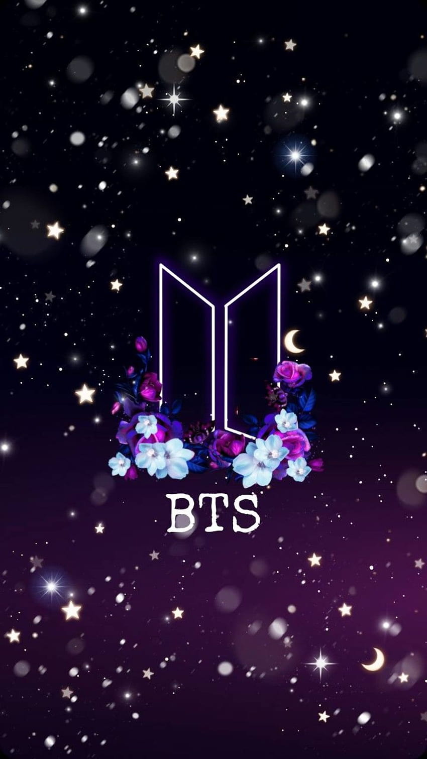 BTS Logo, bts symbols phone HD phone wallpaper