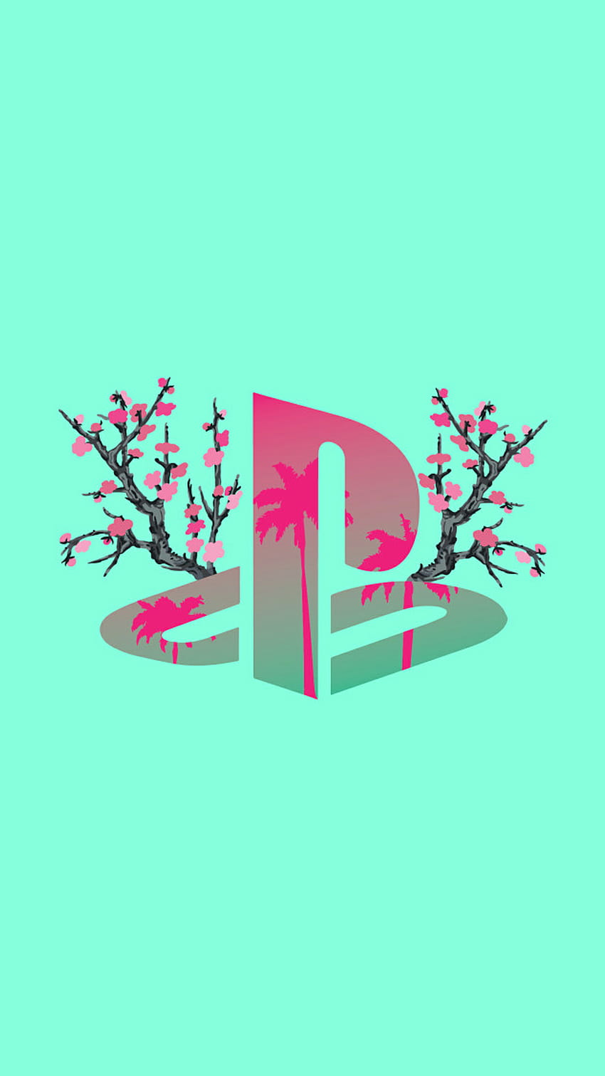 PlayStation x Arizona, aesthetic playstation logo HD phone wallpaper