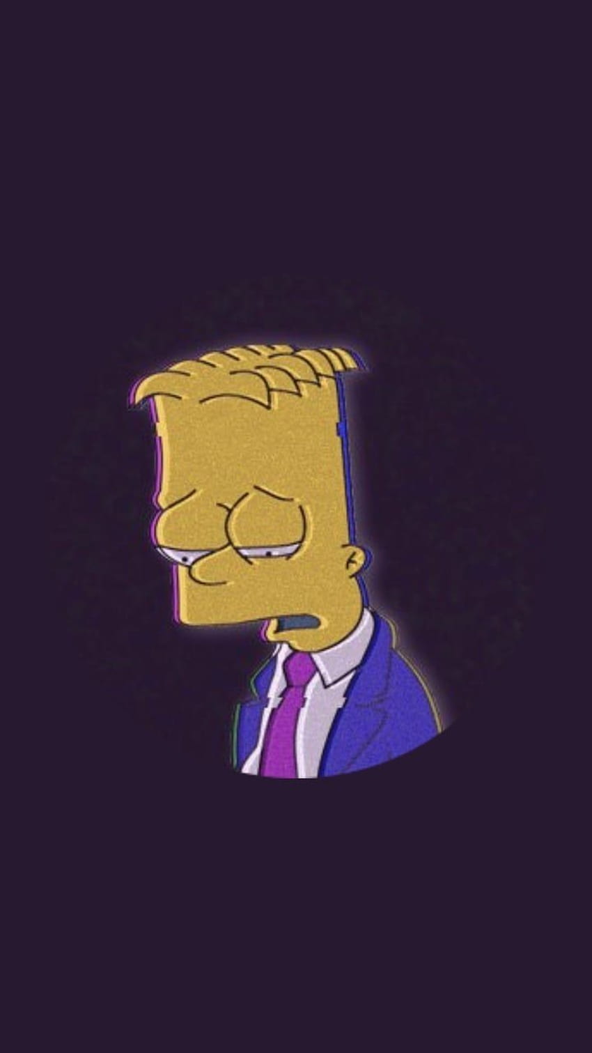 Triste Simpsons, bart simpson triste Papel de parede de celular HD