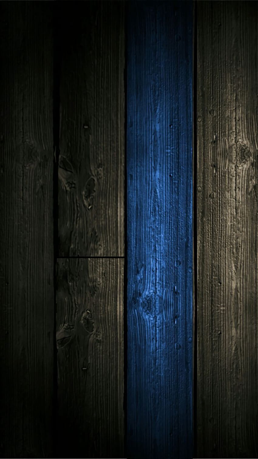7 Thin Blue Line iPhone, blaues und braunes Handy HD-Handy-Hintergrundbild