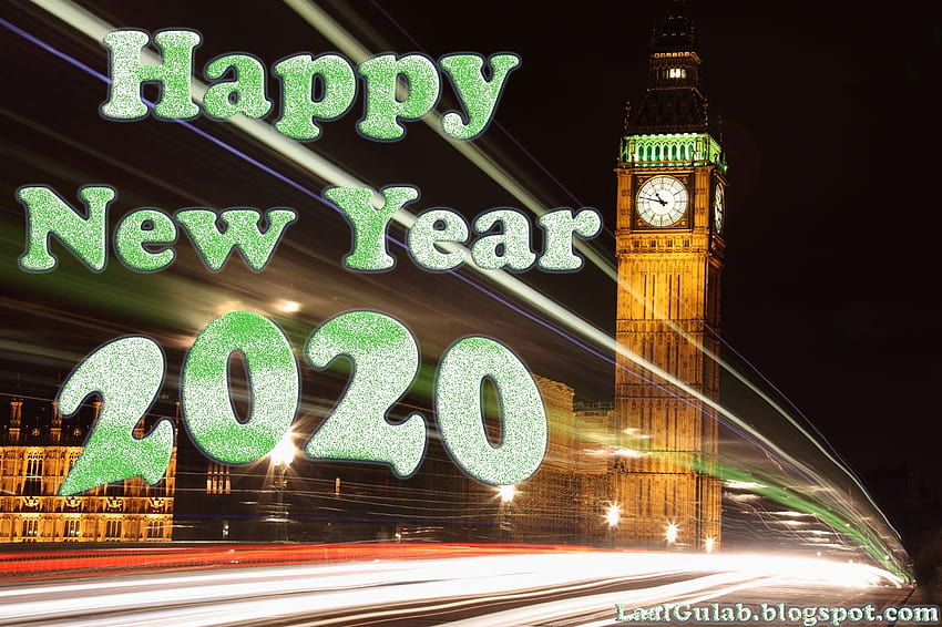 Честита Нова Година 2020 Честита Нова Година 2020 HD тапет