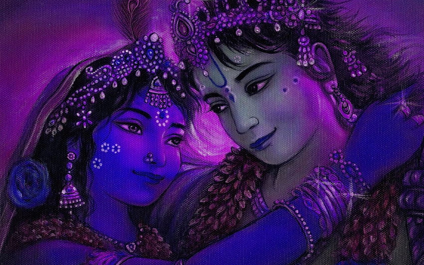 radha krishna pinturas fondos de escritorio