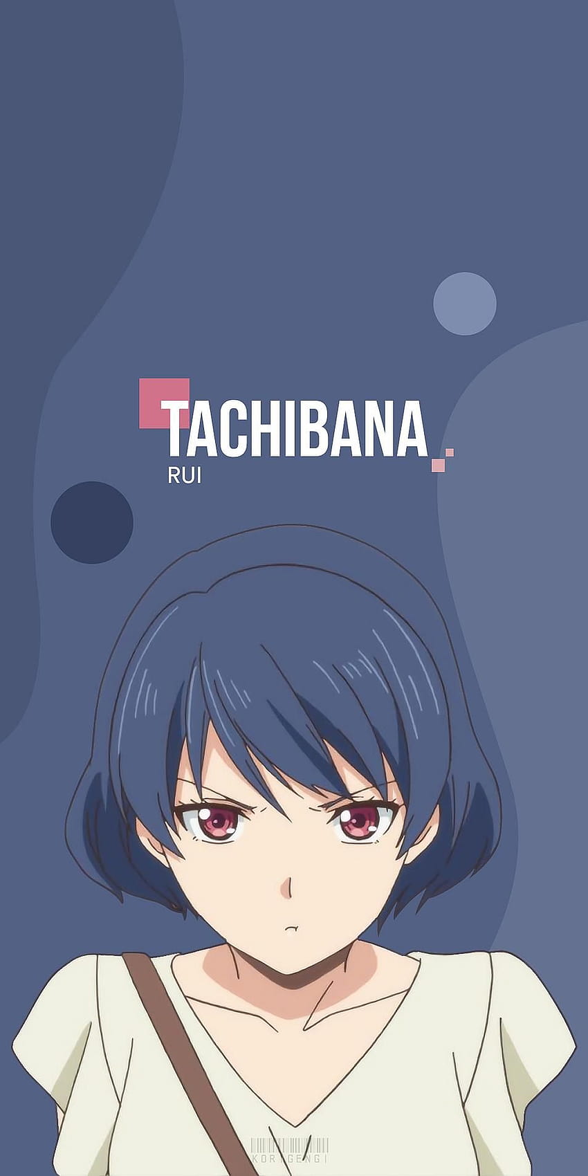 Domestic Na Kanojo Rui Tachibana, anime rain domestic na kanojo HD phone wallpaper