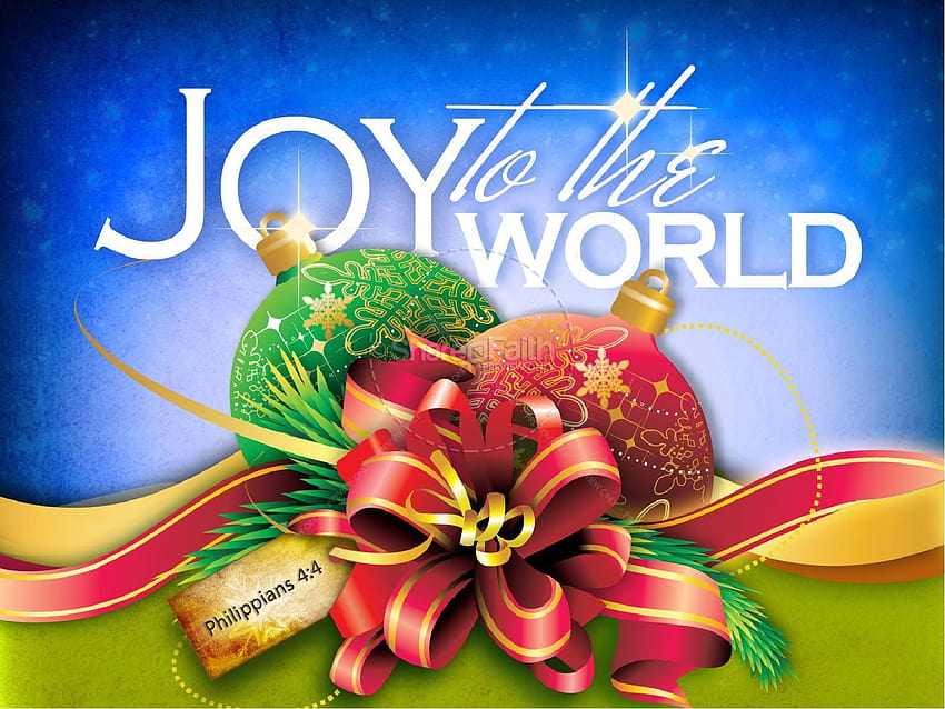 Joy to the World Christmas PowerPoint, christmas joy HD wallpaper | Pxfuel