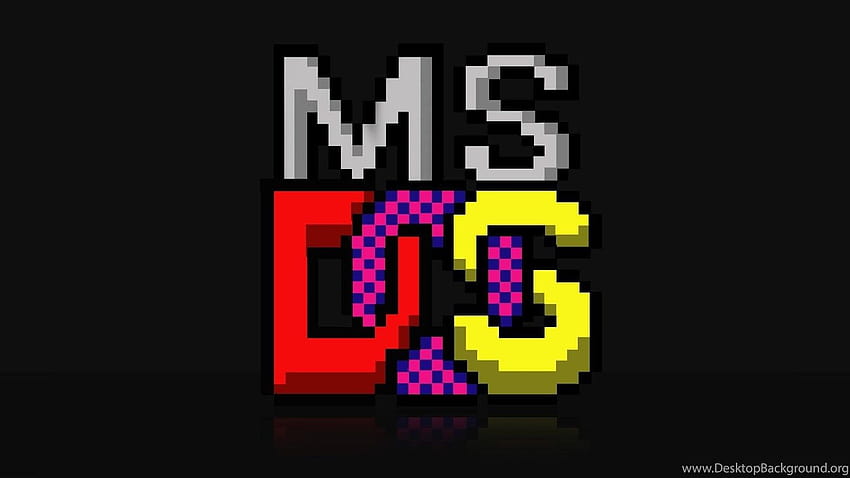 애플리케이션 Ms DOS 홈 시어터 배경 및 배경 HD 월페이퍼
