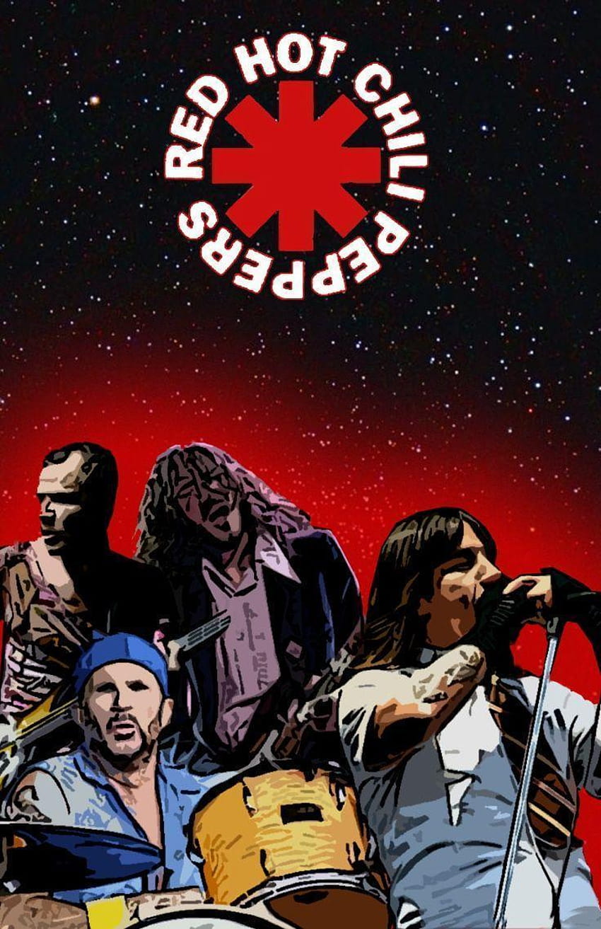 Red Hot Chili Peppers Anthony Kiedis Papel de parede de celular HD