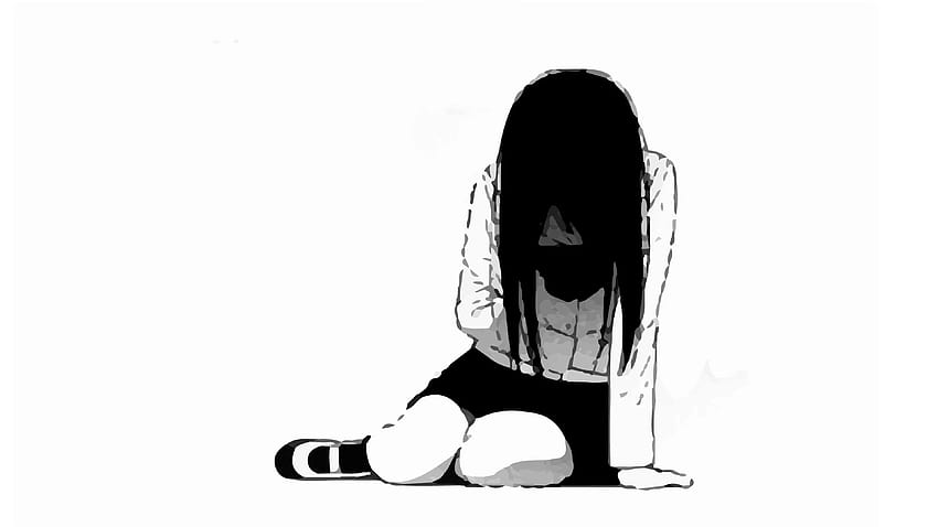 Depressed Sad Anime Girls, & backgrounds, fanart anime crying HD ...