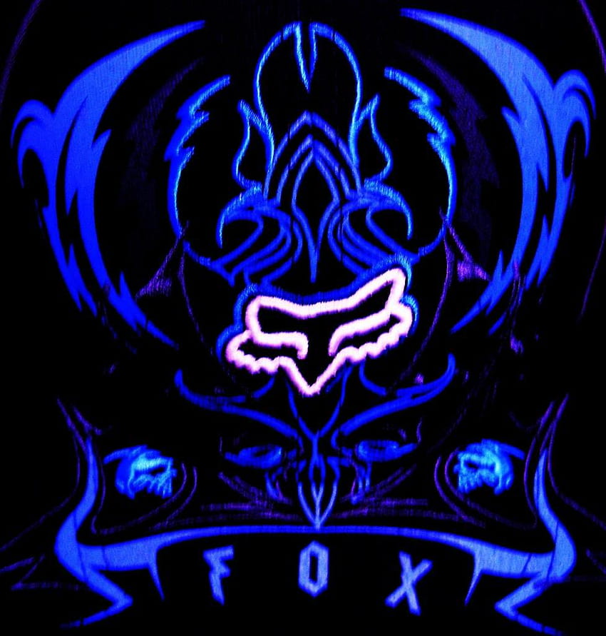 blue fox racing wallpaper