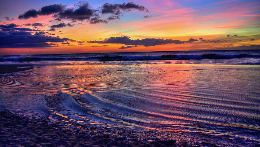 Hawaii Sunset, hawaiian sunsets on the beach HD wallpaper | Pxfuel