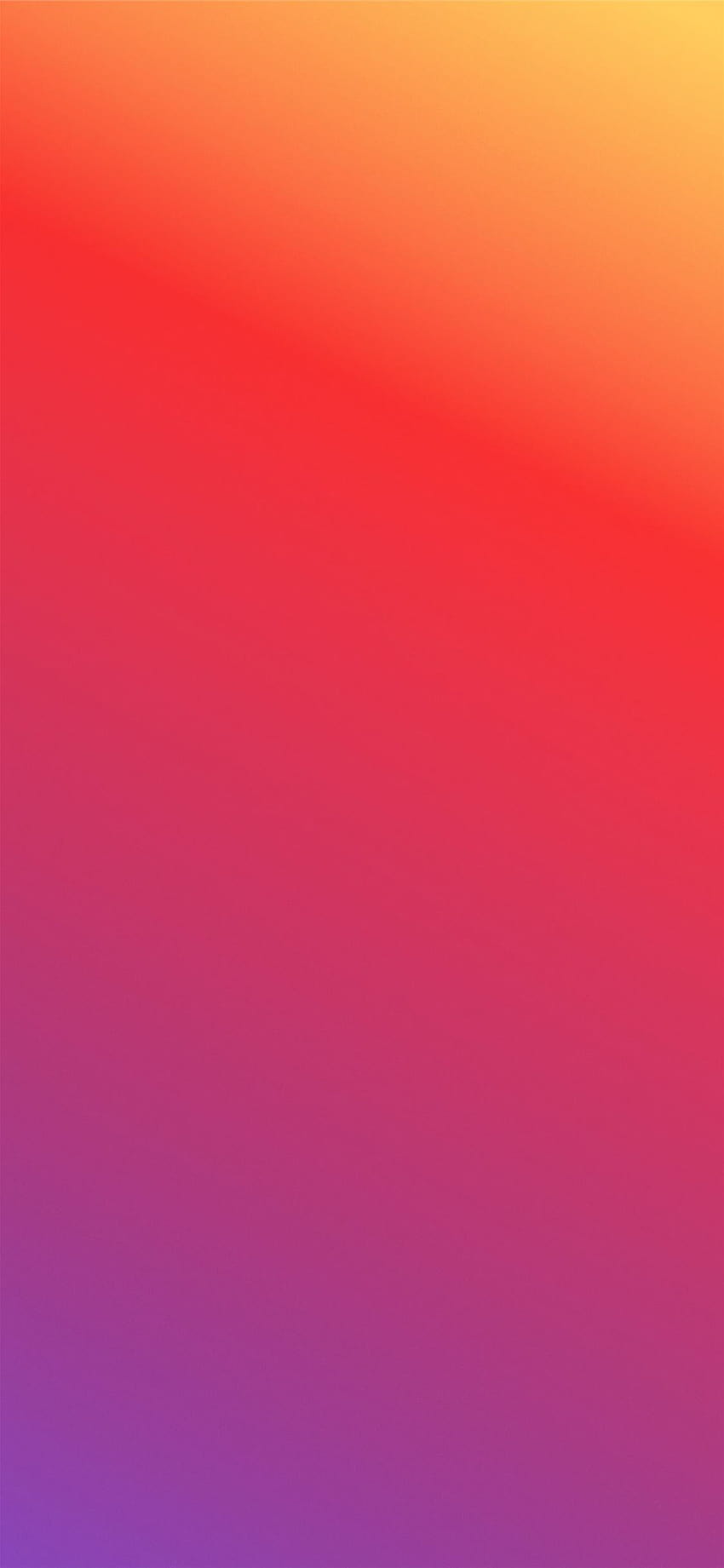 Ungu tua ke merah ke oranye gradien iPhone X, warna gradien iphone wallpaper ponsel HD