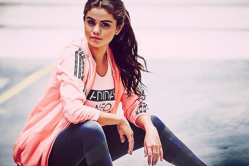 Selena Gomez Adidas Niñas Celebridades, adidas para niñas fondo de pantalla