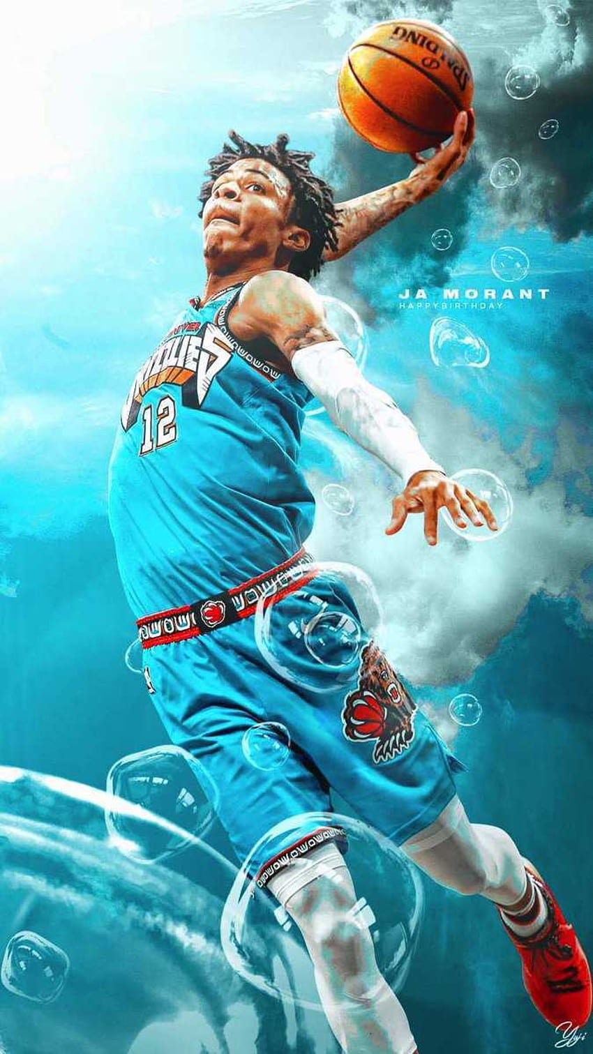 Ja Morant Wallpaper Discover more American Professional Basketball Player  College Ja Morant National Baske  Basketball wallpaper Nba wallpapers  Nba pictures