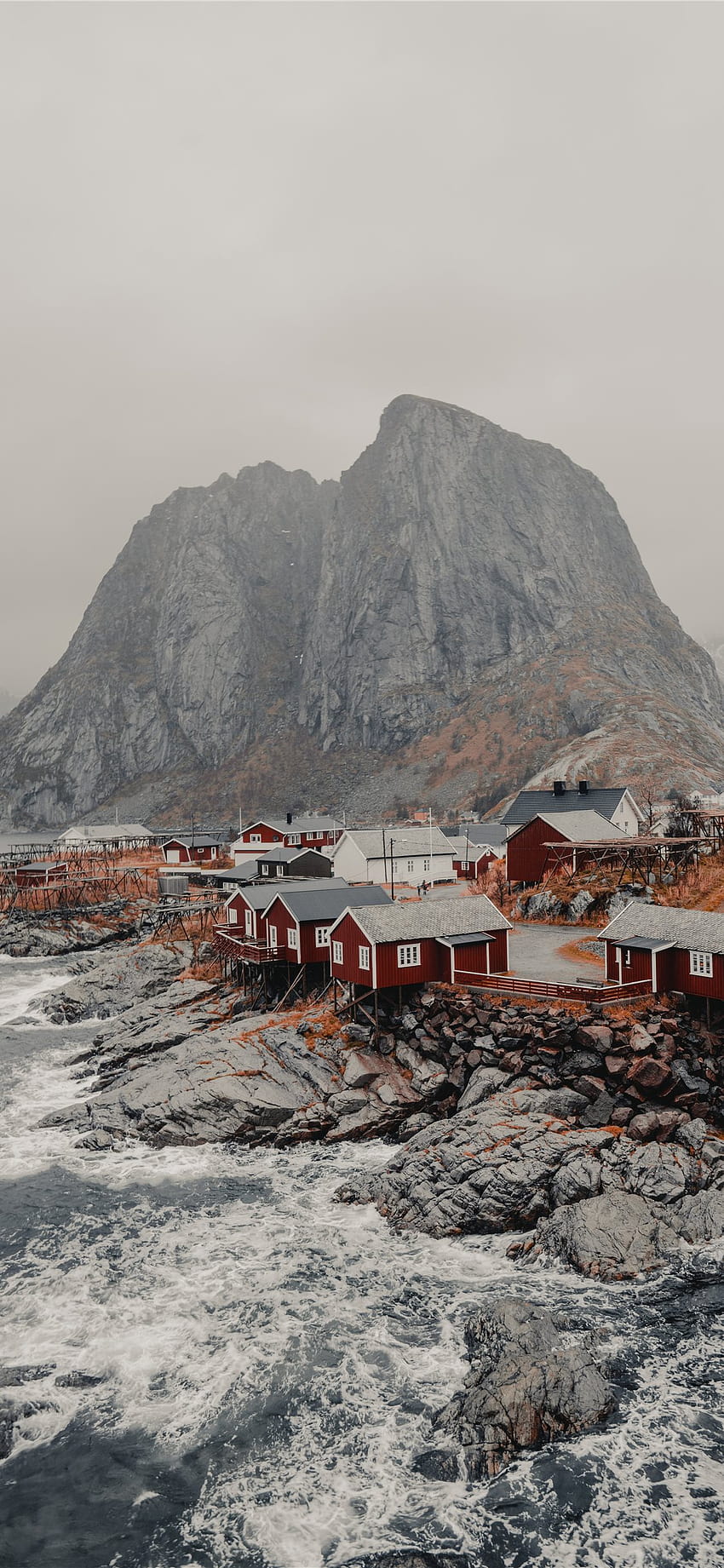 Dernier Lofoten iPhone X, téléphone norvégien Fond d'écran de téléphone HD