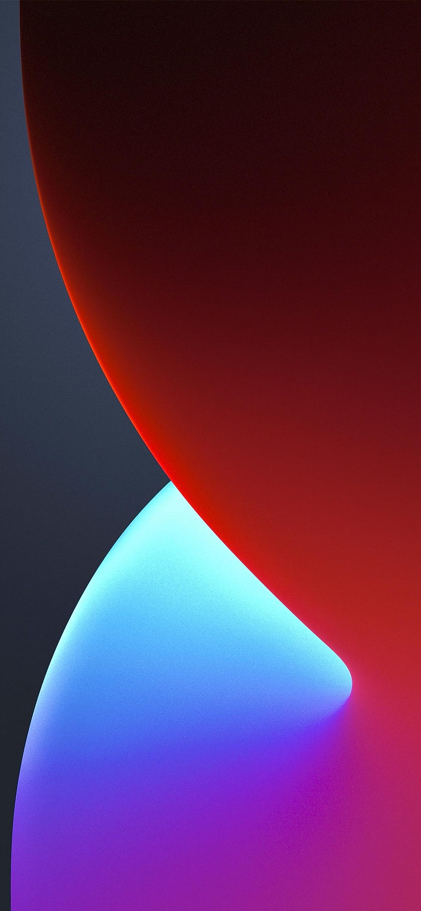 I touched up iOS 14's dark mode backgrounds to make it more vibrant : ios, iphone  original dark mode HD phone wallpaper | Pxfuel