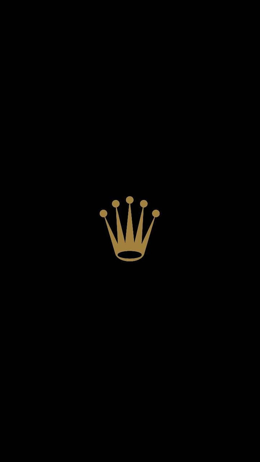 Rolex Crown Gold de B0ssPlayaz, corona de oro fondo de pantalla del teléfono