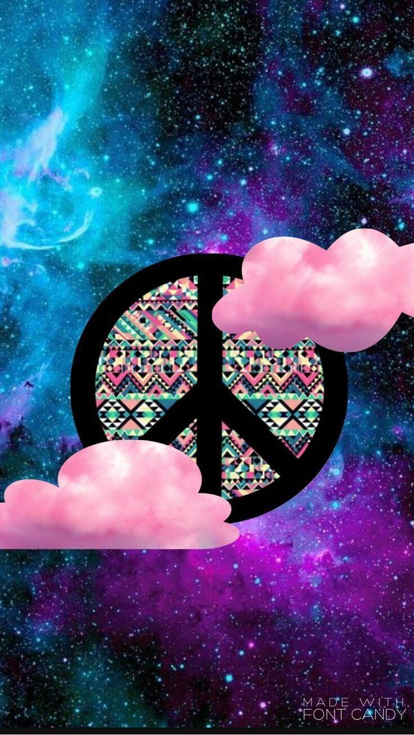 Ashley&Nick on just me✌, peace hippie HD phone wallpaper