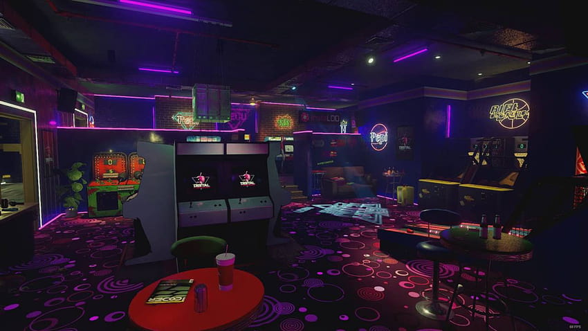Video : New Retro Arcade: Neon Ambiance, wide retro 80 HD wallpaper