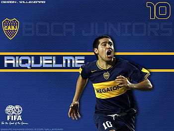 Pablo Aimar and Román Riquelme River Plate vs Boca Juniors, pablo aymar ...