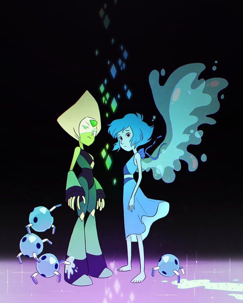 steven universe peridot and lapis lazuli