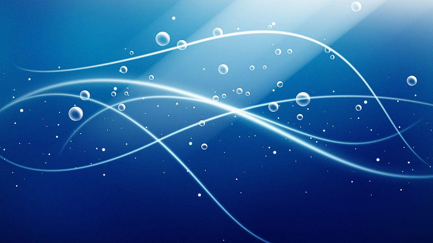 Blue Bubble Backgrounds HD wallpaper