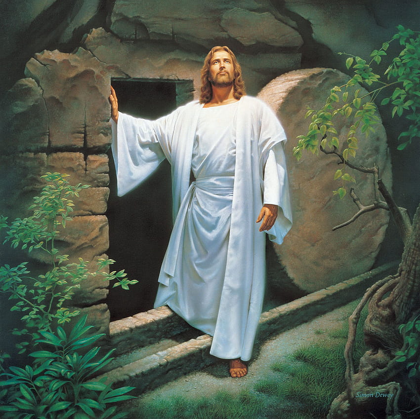 4 Jesus Auferstehung HD-Hintergrundbild
