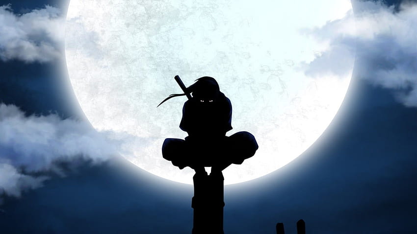 Uchiha Itachi Illustration Uchiha Itachi Naruto Shippuuden Stromleitungen … im Jahr 2020, Itachi ästhetische Landschaft HD-Hintergrundbild