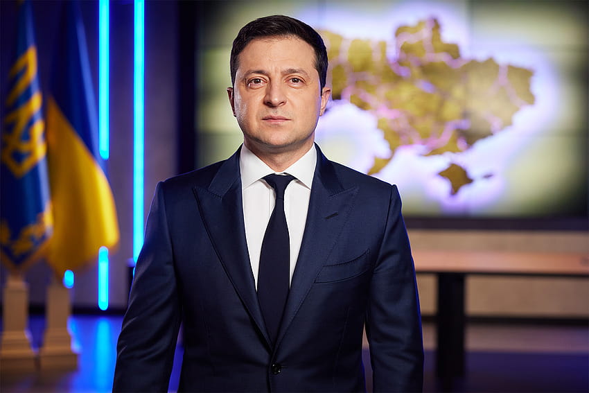 Qui est le président ukrainien Volodymyr Zelenskyy, ancien comédien Fond d'écran HD