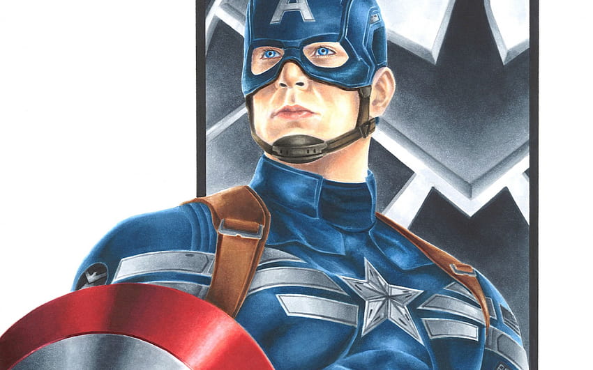 Captain america face HD wallpapers | Pxfuel