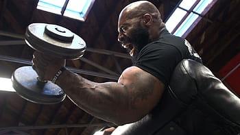 ct fletcher penitentiary style weightlifting clipart