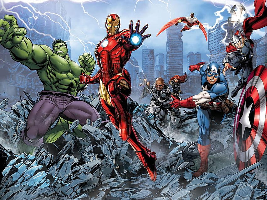 avengers comic wallpaper hd 1080p
