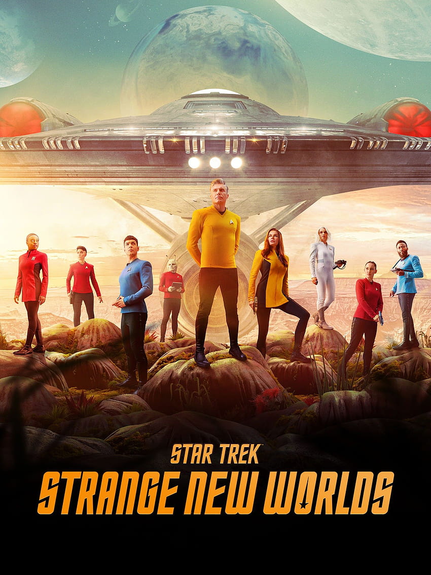 Star Trek: Extraños nuevos mundos fondo de pantalla del teléfono