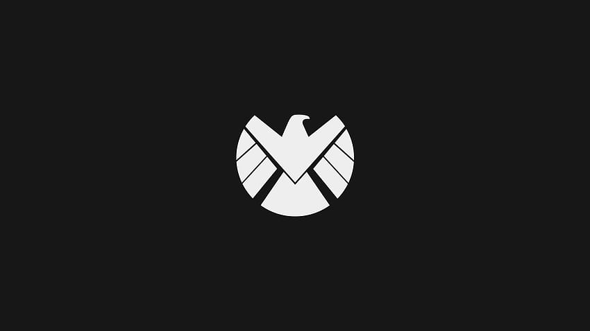 Avengers Shield logo with black backgrounds, shield marvel background HD wallpaper