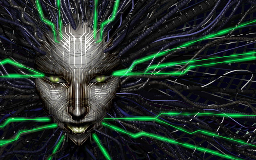 Sztuczna inteligencja Cyberpunk Shodan System Shock 2 Tapeta HD