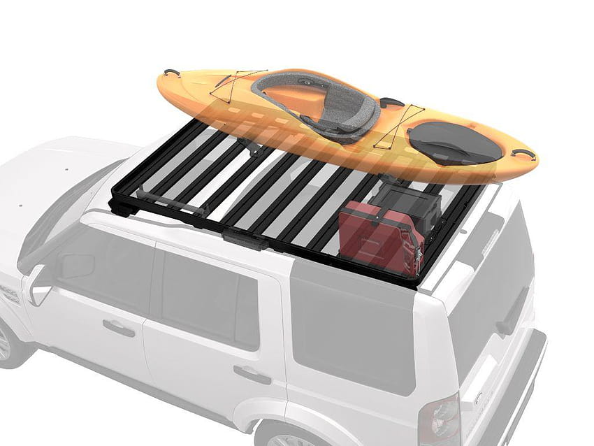 Комплект багажник за покрив Slimline II за Discovery, предният носач HD тапет