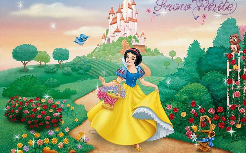 Disney : Putri Disney Putri Salju, putri barbie disney Wallpaper HD
