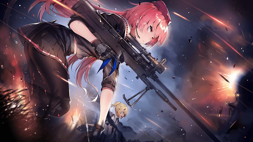 Anime Girls Anime Digital Art Artwork 2D Portrait Battlefield 3 Wallpaper -  Resolution:1500x915 - ID:908302 - wallha.com