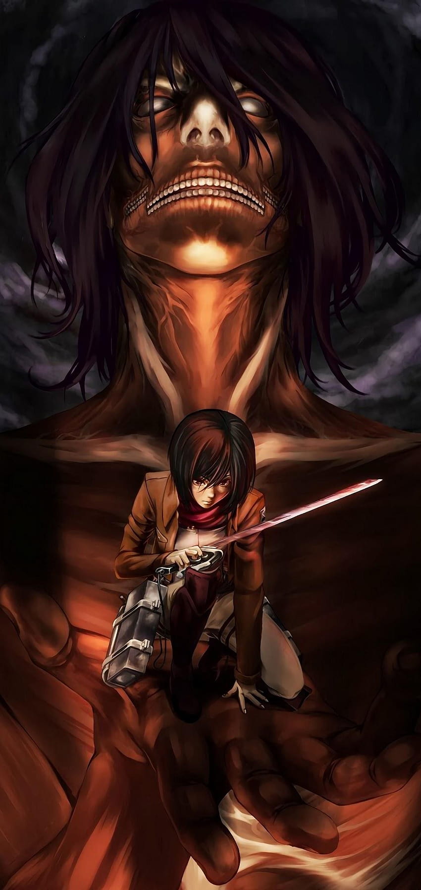 Beast Titan Android, android aot HD phone wallpaper