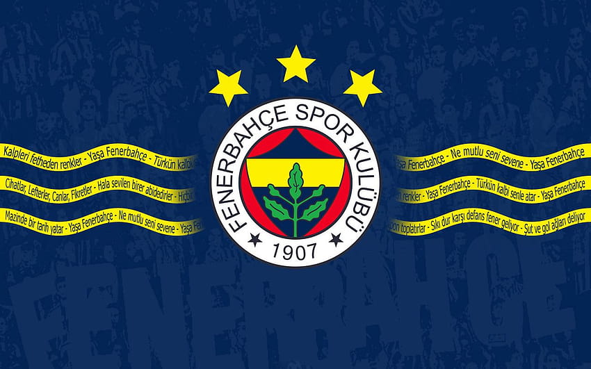 Fenerbahçe Sk Symbol Futbol İçin HD duvar kağıdı