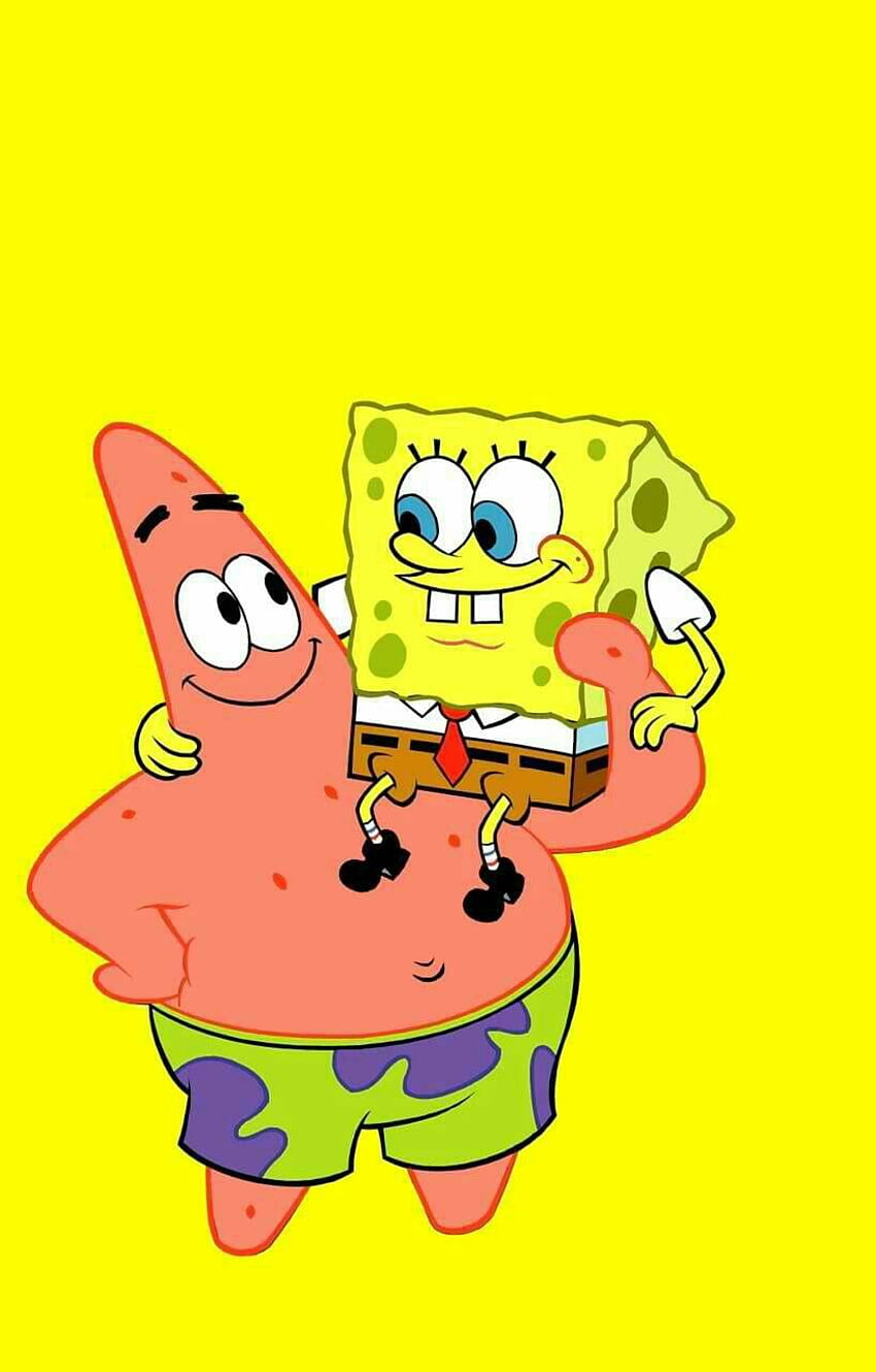 Spongebob의 Flora Jan Paul, 스폰지밥 하입비스트 HD 전화 배경 화면