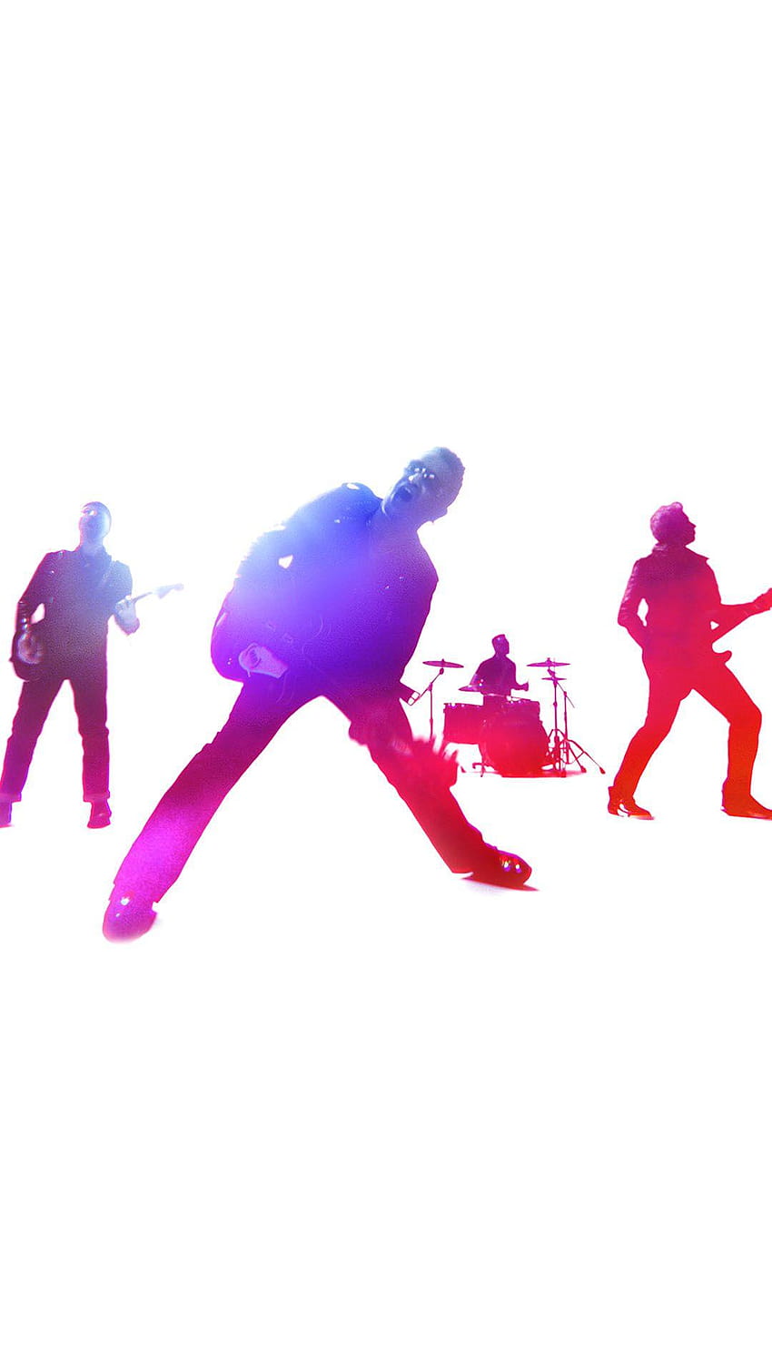 U2 Band สีสันคอนเสิร์ต Android วอลล์เปเปอร์โทรศัพท์ HD