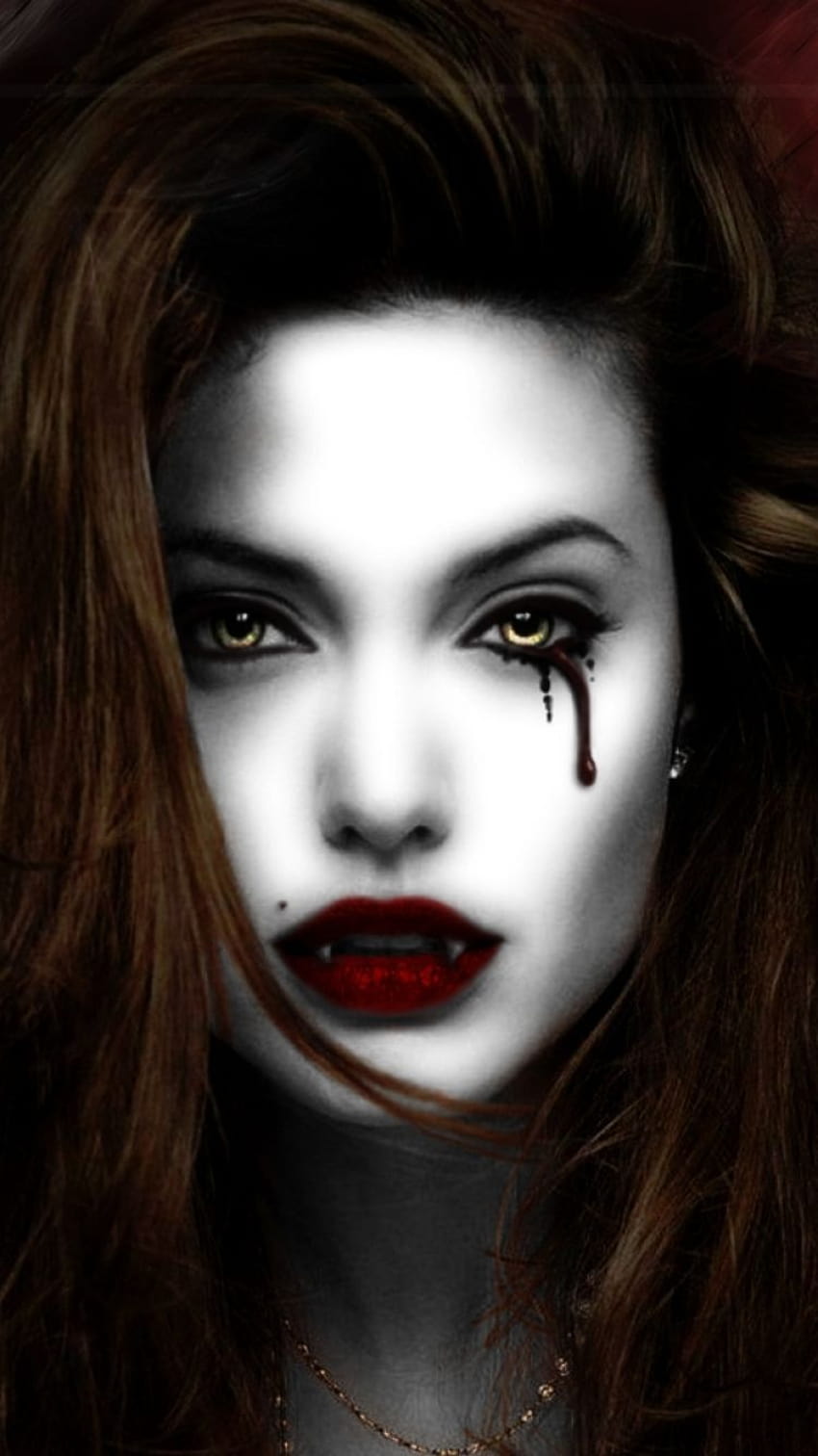 garota vampira Papel de parede de celular HD