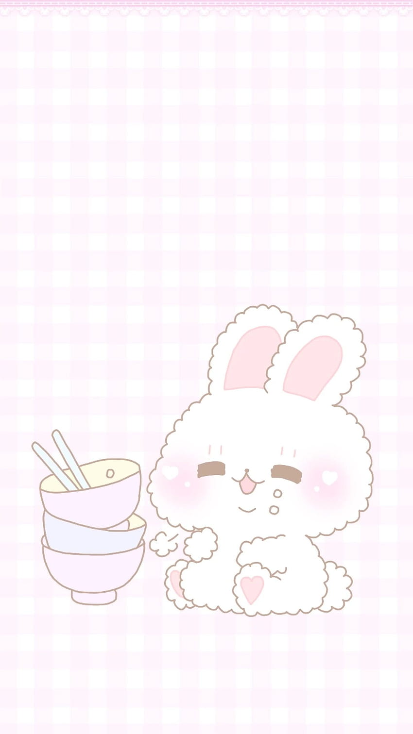 Kawaii Cute Anime list, kawaii bunny anime HD phone wallpaper