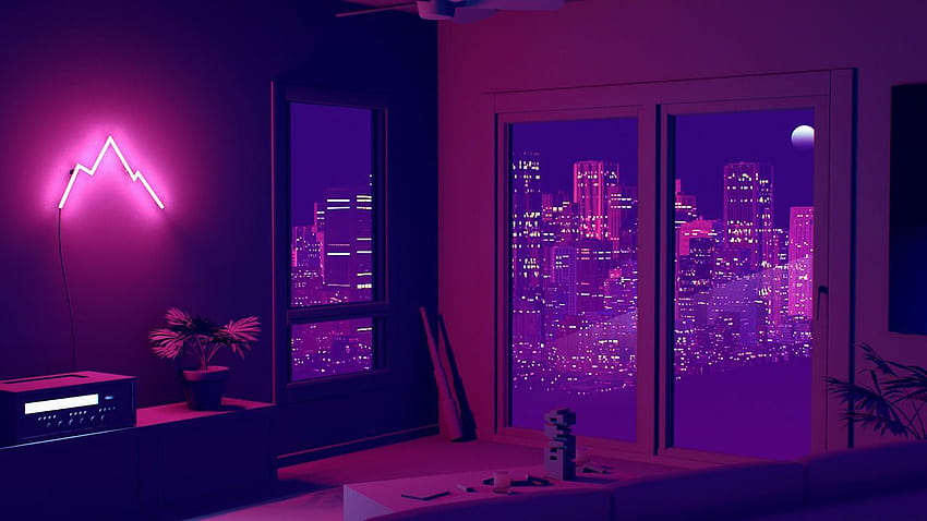 PP ve 'KP, pink purple computer HD wallpaper