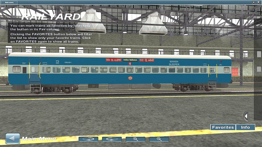 Indian Train Simulator-Spiel für PC HD-Hintergrundbild