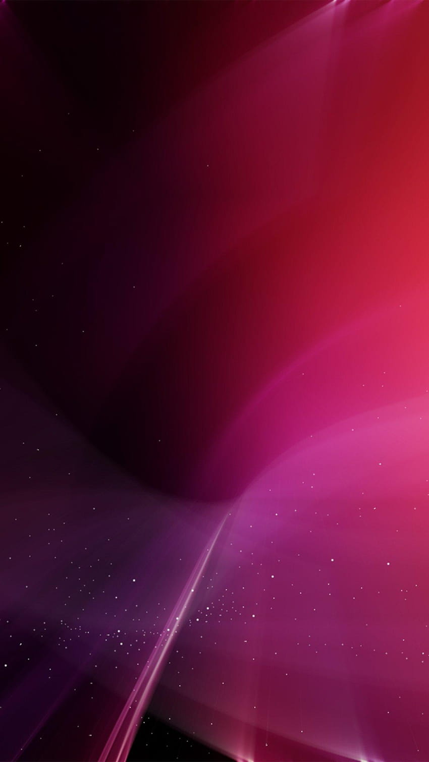 Aurora Abstract Art Patrón de estrella roja Android fondo de pantalla del teléfono