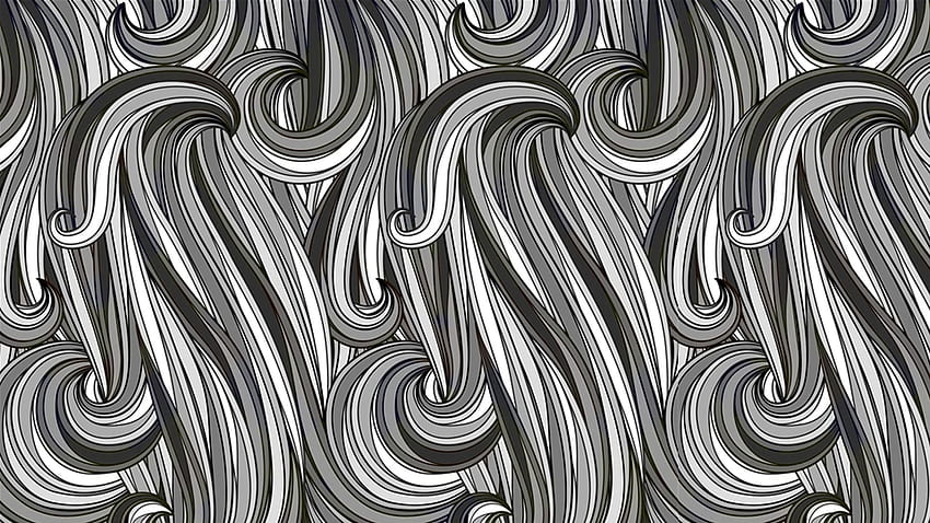 Curls, damascus steel HD wallpaper
